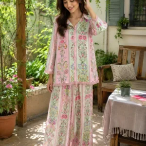Flower Print Casual Outfit
