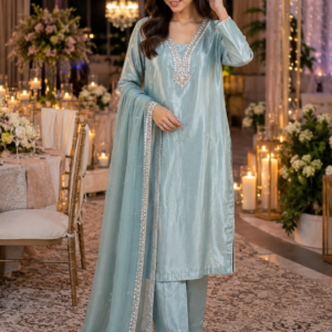 Sky Blue Semi Formal Suit