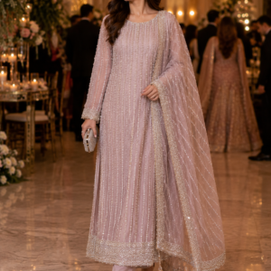 Tea Pink Net Formal